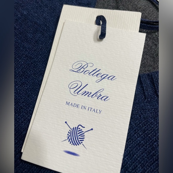 Bottega Umbra Blue Men’s Sweater - Picture 9 of 10